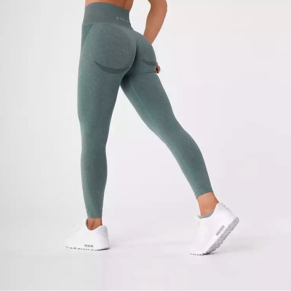 NVGTN Forest Green Contour Seamless Leggings